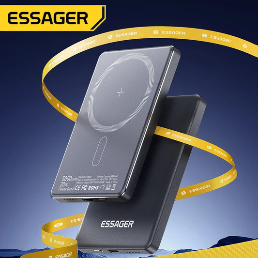 MagSnap Pro™ 20W Magnetic Wireless Power Bank