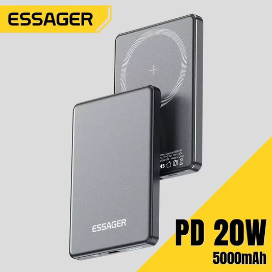 MagSnap Pro™ 20W Magnetic Wireless Power Bank